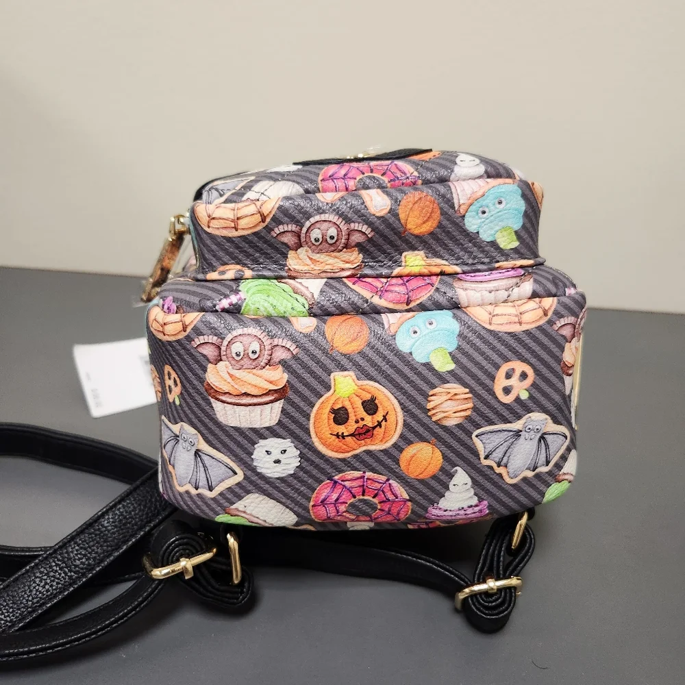 Betsey Johnson Sweets Dog XOBAYBEE Halloween Mini Backpack Purse New - Picture 4 of 8